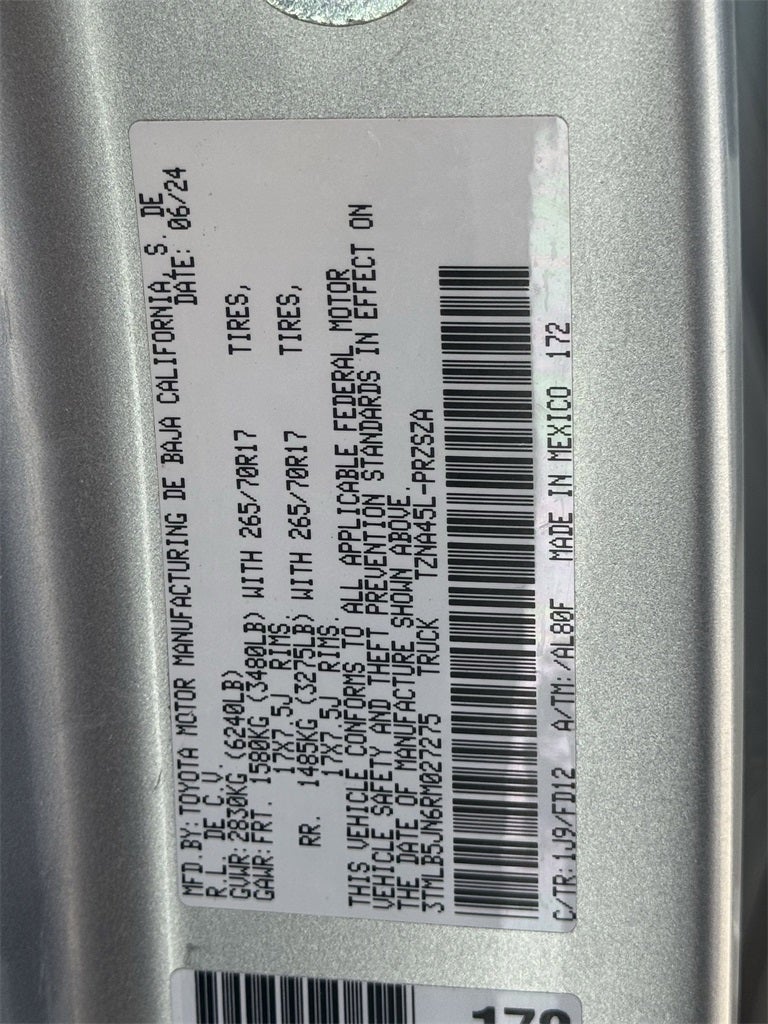 2024 Toyota Tacoma TRD Off-Road