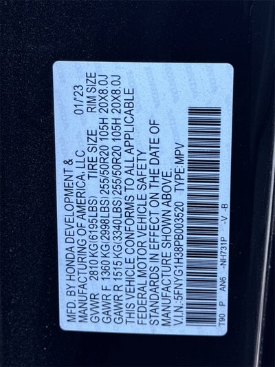 2023 Honda Pilot Sport