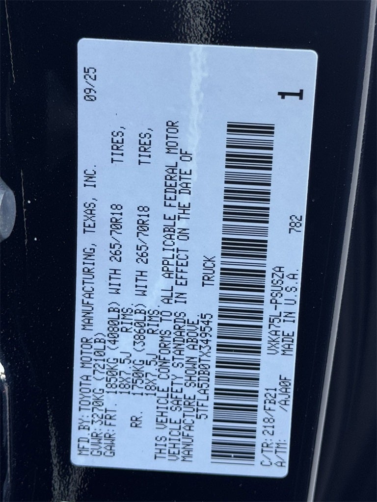 2026 Toyota Tundra SR5