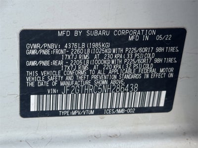 2022 Subaru Crosstrek Sport