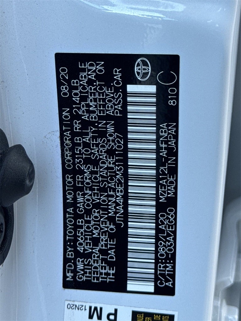 2021 Toyota Corolla Hatchback XSE