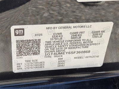 2025 GMC Sierra 2500 HD SLE