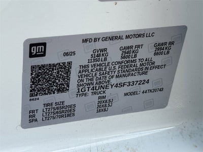 2025 GMC Sierra 2500 HD SLT