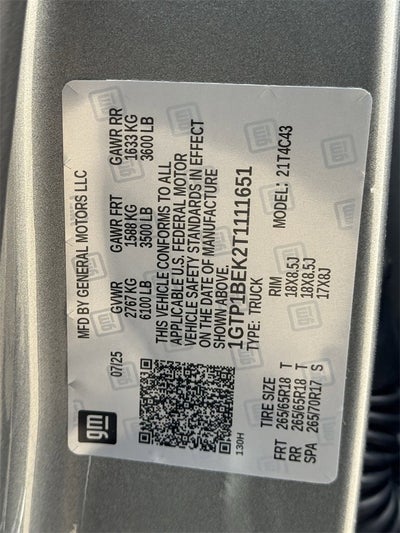 2026 GMC Canyon Elevation