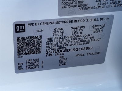 2025 GMC Sierra 1500 Elevation