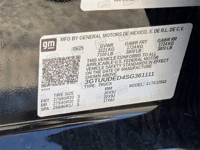 2025 GMC Sierra 1500 SLT